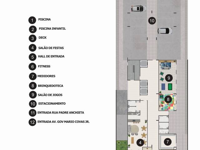 #V2859 - Apartamento para Venda em Mongaguá - SP