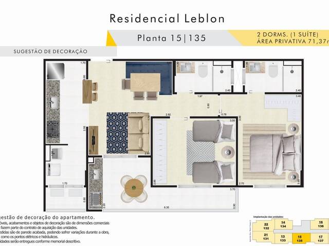 #v2863 - Apartamento para Venda em Mongaguá - SP - 2