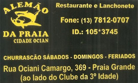 Alemão da Praia - Restaurante e Lanchonete