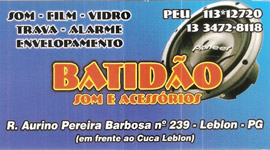 Batidão - Som e acessórios